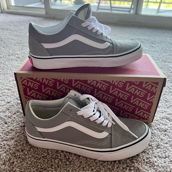 Vans - Old Skool Shoe - Size 7 Womens - Grey - Picture 2 of 10